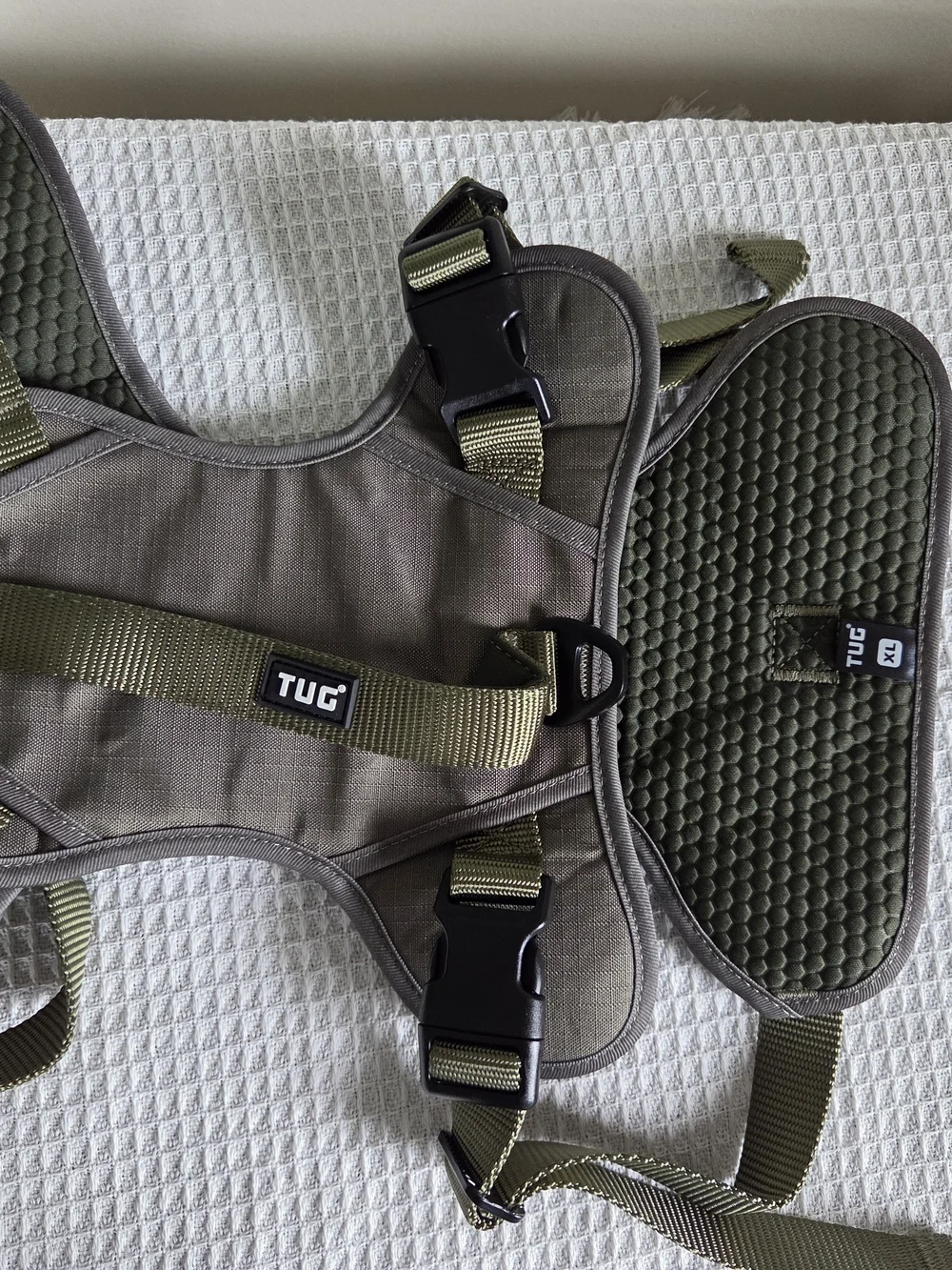 New - XL TUG Dog Harness with 2 Leash Connection Points